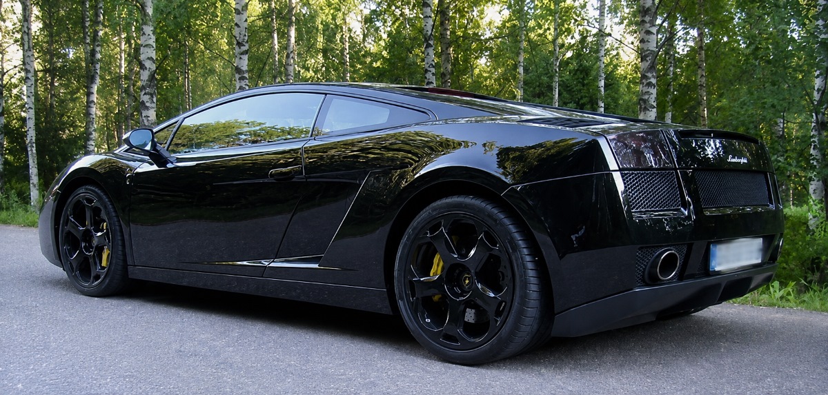 Lamborghini Gallardo mit ProShield Dark Smoke von Soyafilm